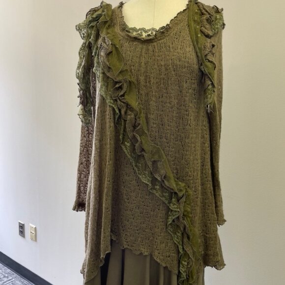 Olive Boho Tunic - Picture 5 of 9